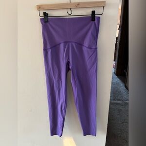 Spanx 7/8 booty boost leggings purple